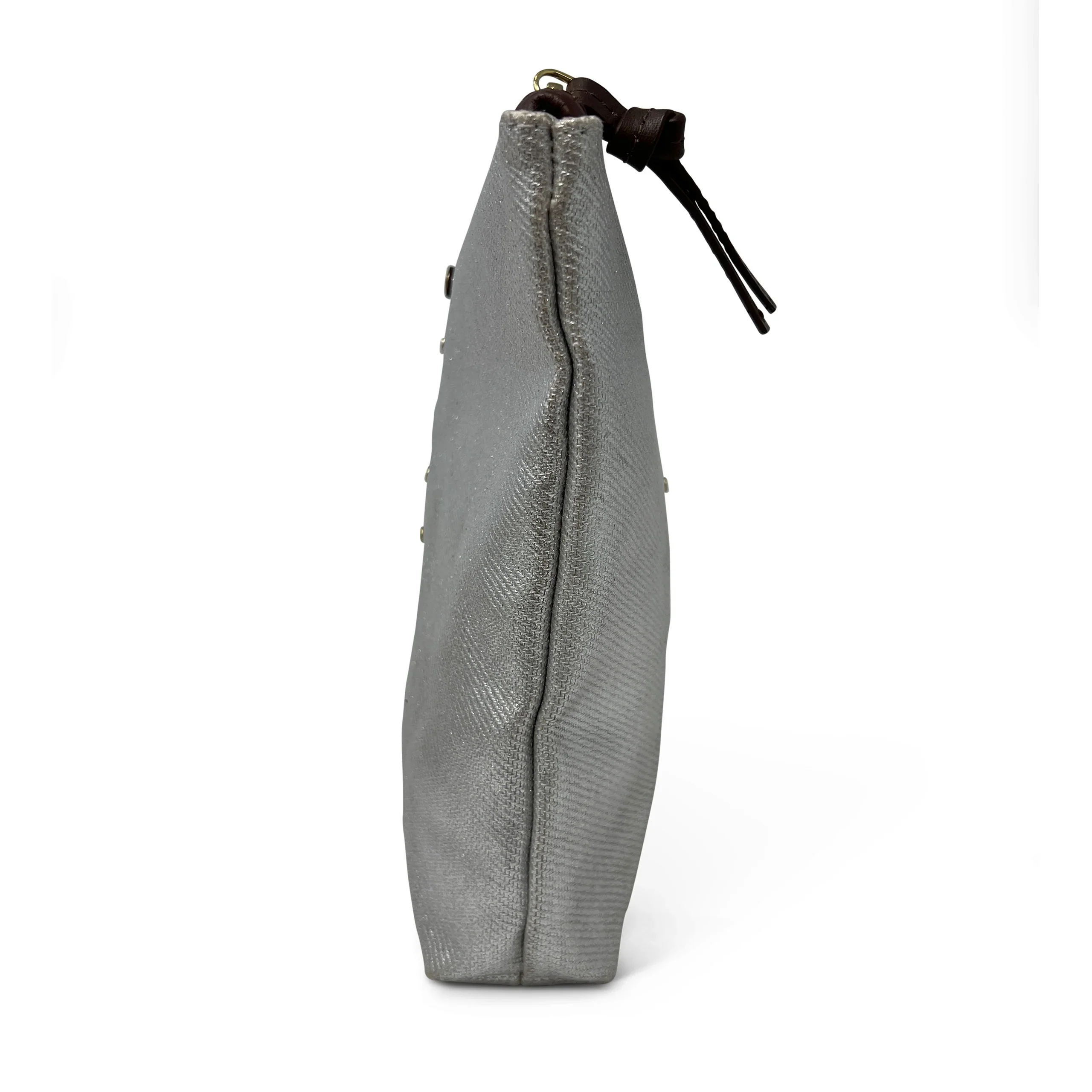 Kempton & Co Medium Pouch, Metallic Twill - Image 2