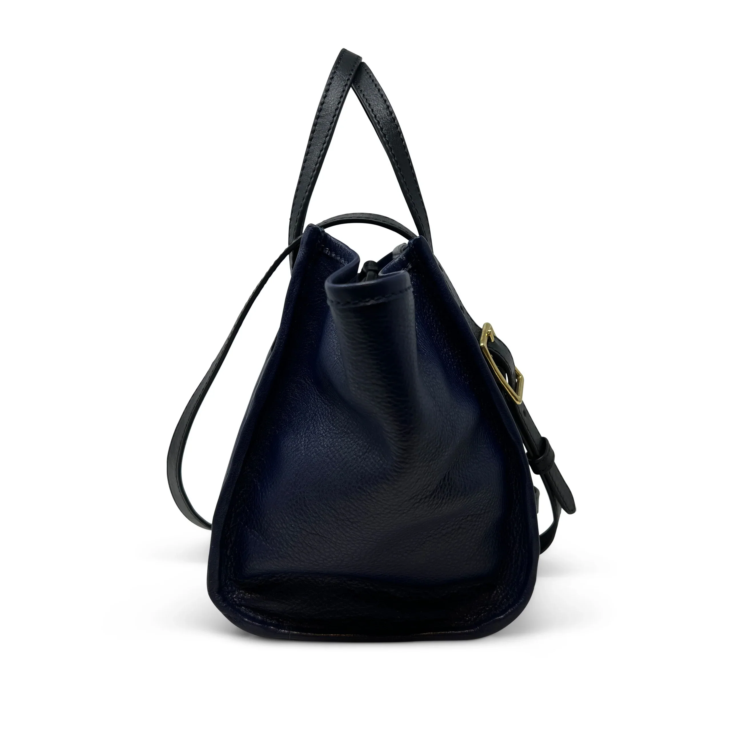 Kempton & Co Mini Tote - Pleated Indigo - Image 2