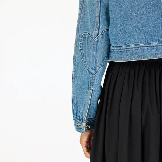 Kerri Rosenthal Denim Jacket - Image 2