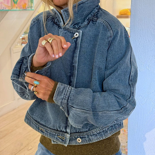 Kerri Rosenthal Denim Jacket - Image 4