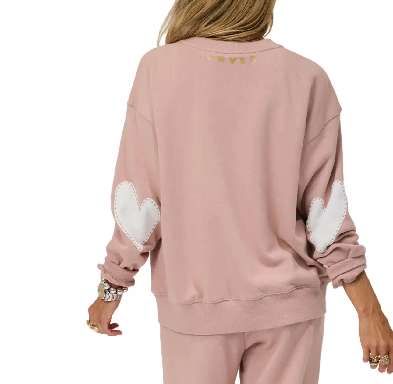 Kerri Rosenthal Ex-Boyfriend Sweatshirt, Mauve - Image 2