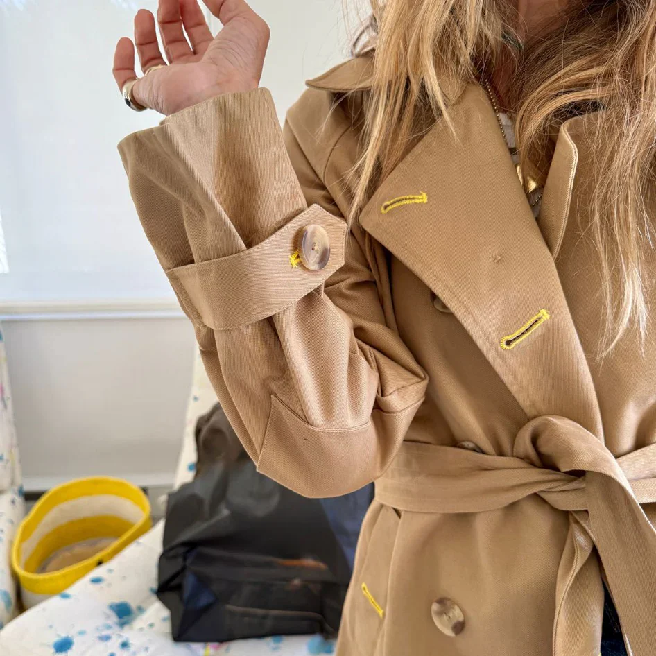 Kerri Rosenthal KR Trench Coat - Image 6