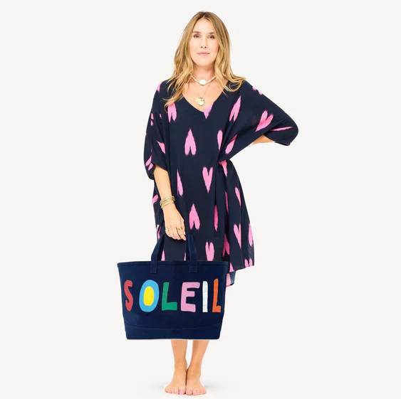 Kerri Rosenthal Roper Ikat Heart Cover-Up - Image 2