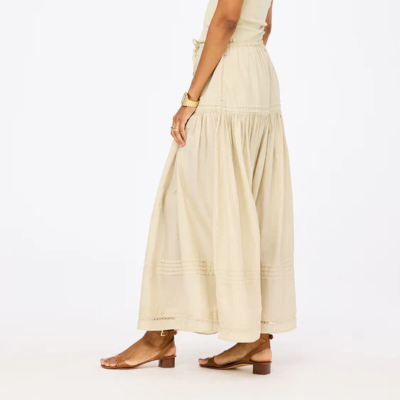 Kerri Rosenthal Vacance Pintuck Skirt - Image 4
