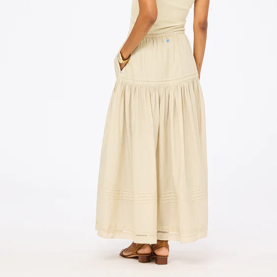 Kerri Rosenthal Vacance Pintuck Skirt - Image 5
