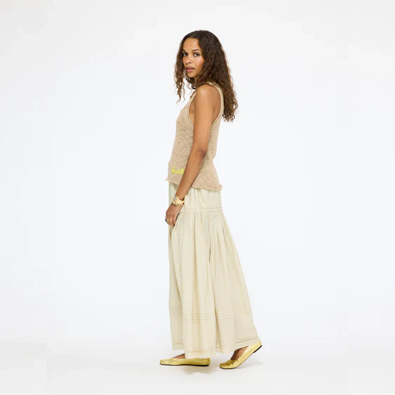 Kerri Rosenthal Vacance Pintuck Skirt - Image 7