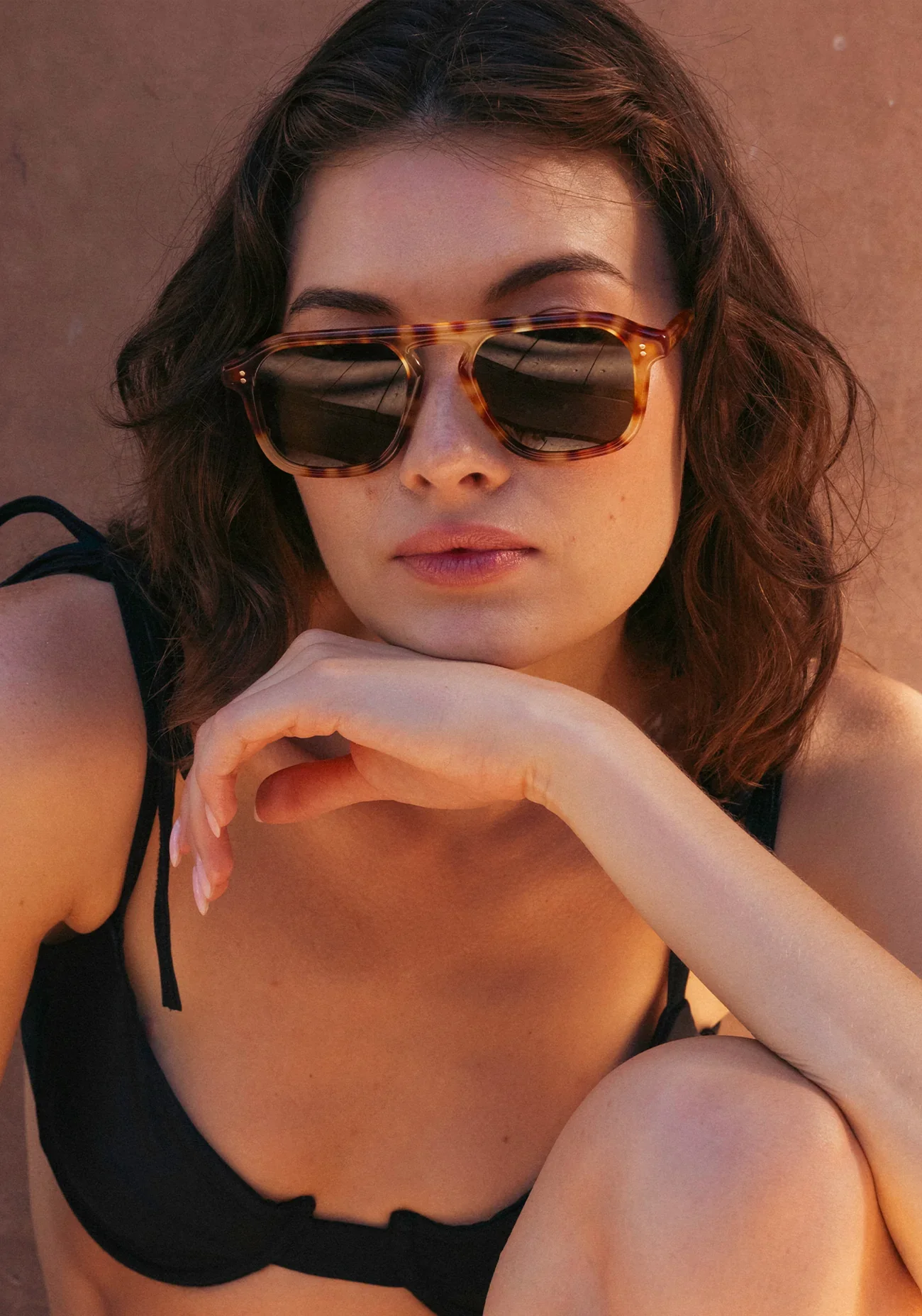 Krewe Zander Hawksbill Sunglasses - Image 2