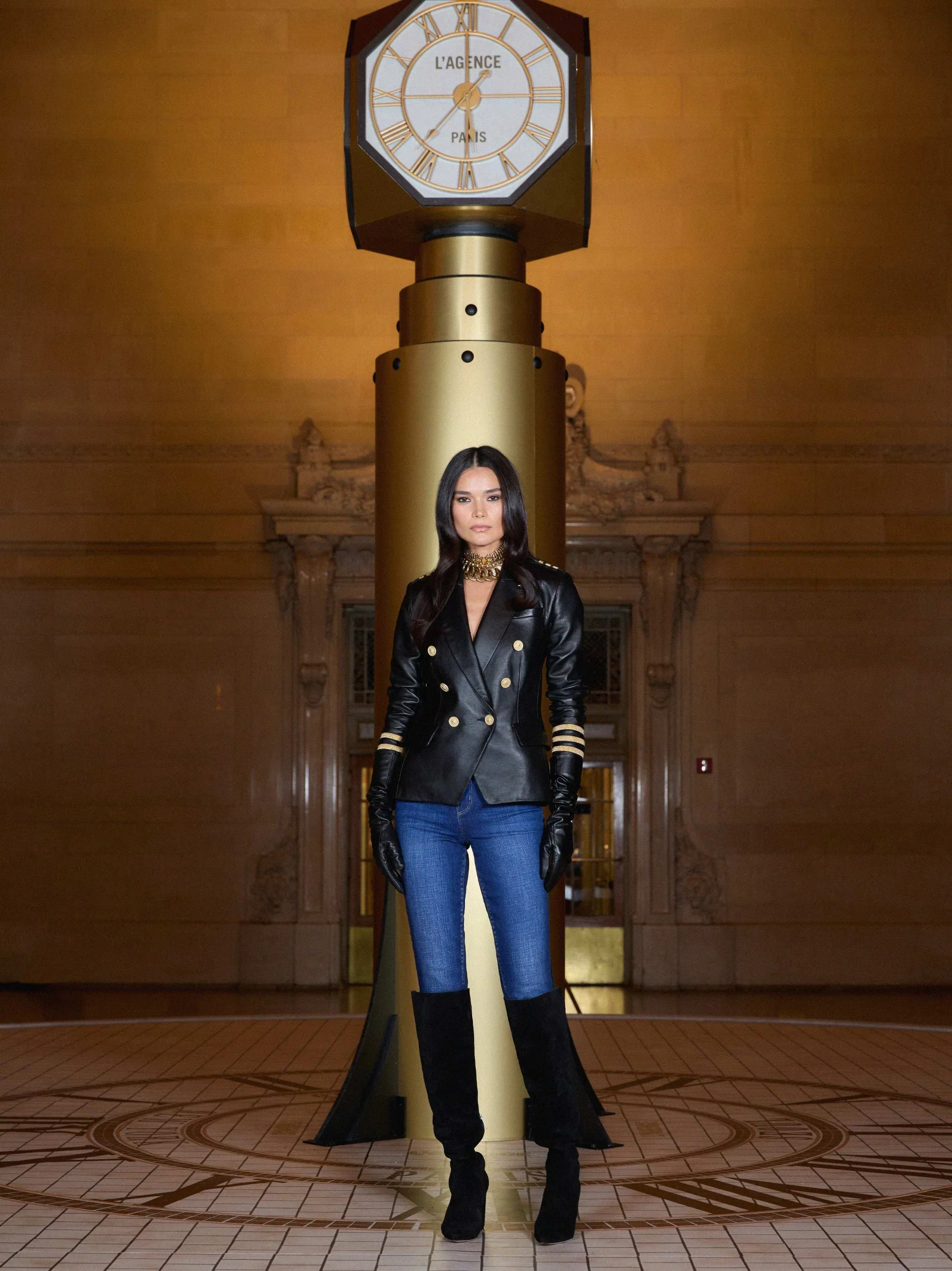 L'Agence Celestia Ultra High Rise Slim Jean - Image 6