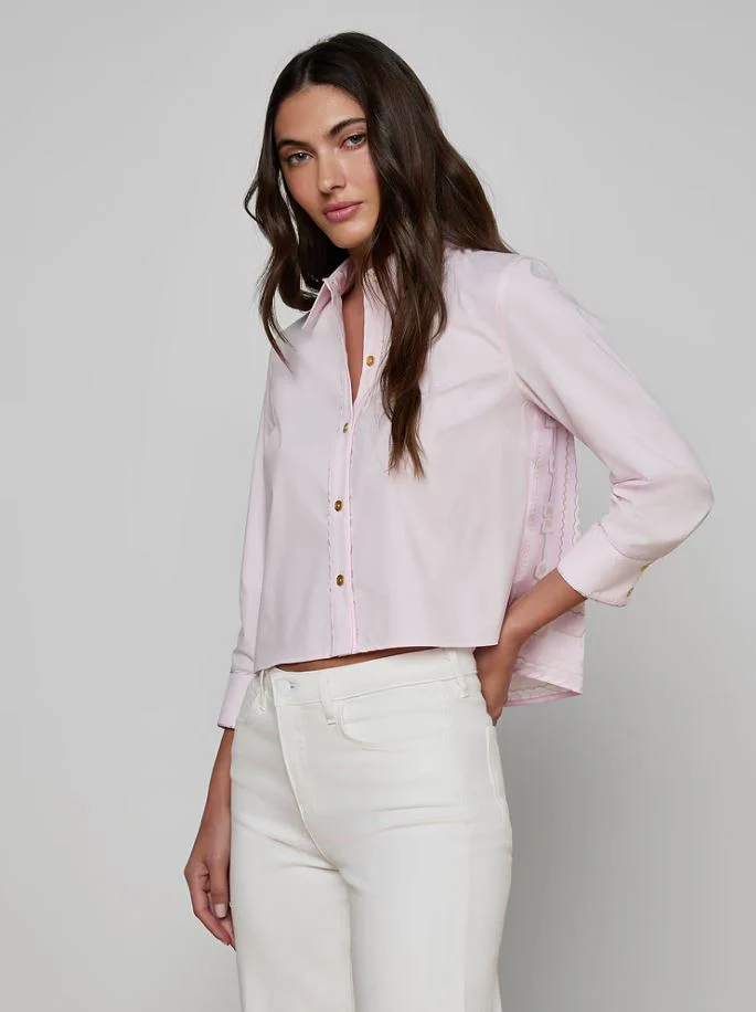 L'Agence Fawn Shirt - Image 2