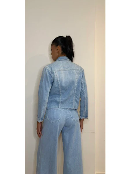 L'Agence Janelle Slim Raw Jacket - Image 3
