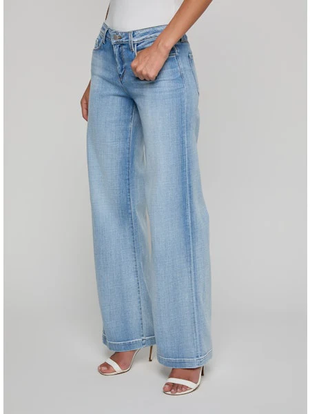 L'Agence Joanne Low Rise Wide Leg Jean - Image 2