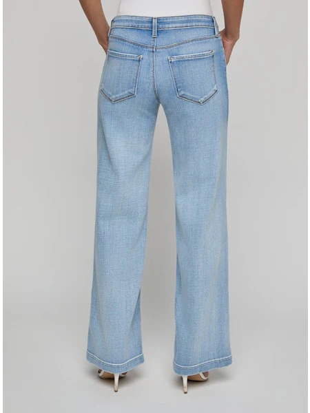 L'Agence Joanne Low Rise Wide Leg Jean - Image 3