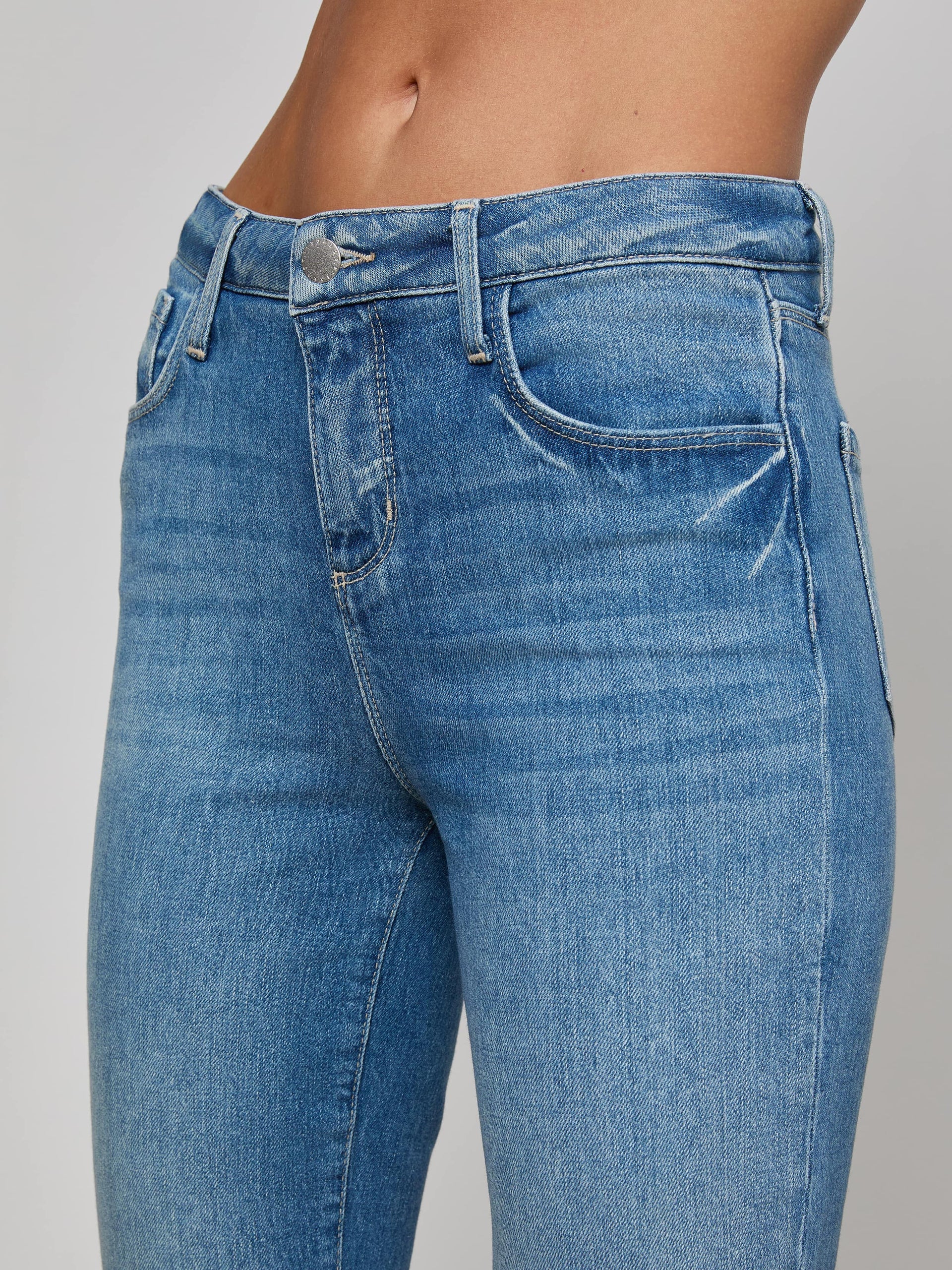 L'Agence Ruth High Rise Straight Jeans Kona - Image 5