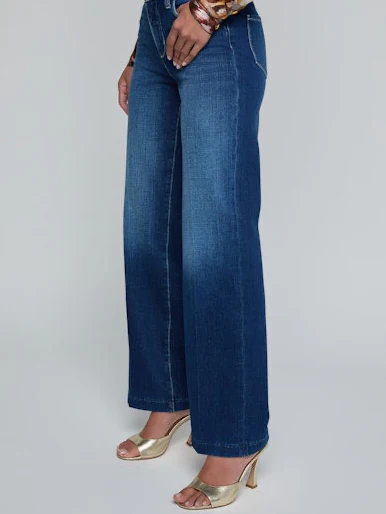 L'Agence Scottie High Rise Wide Leg Jean - Image 11
