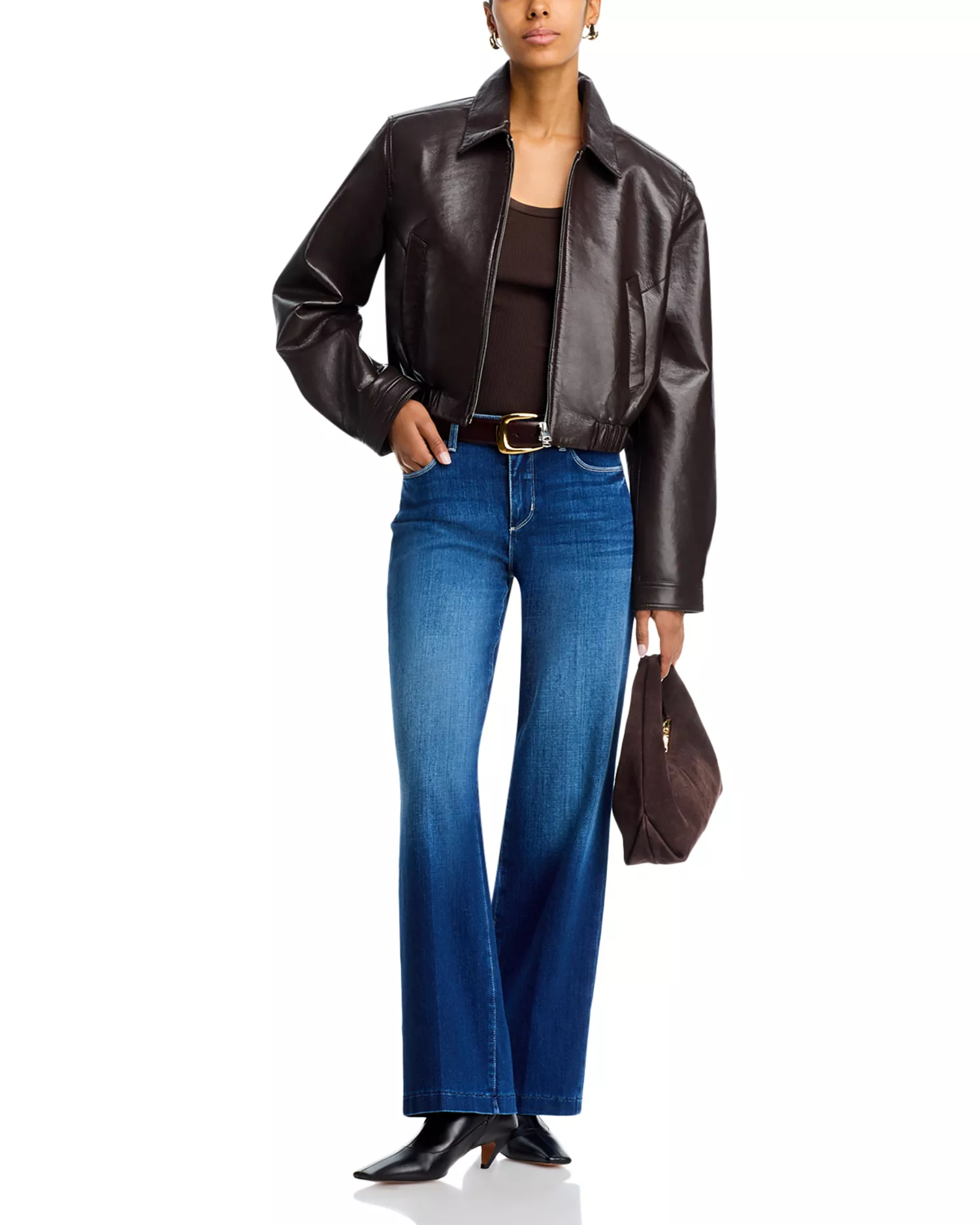 L'Agence Scottie High Rise Wide Leg Jean - Image 2