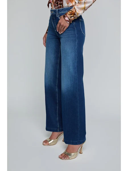 L'Agence Scottie High Rise Wide Leg Jean - Image 8