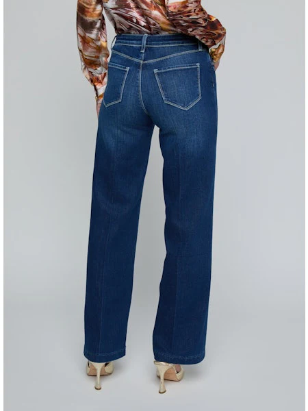 L'Agence Scottie High Rise Wide Leg Jean - Image 9