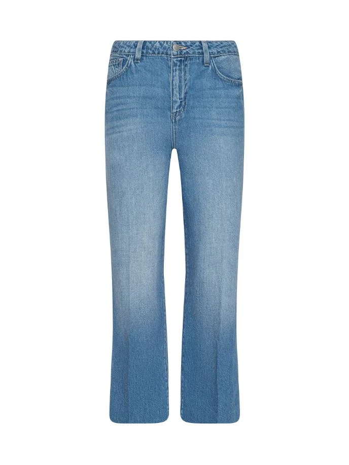L'Agence Wanda High Rise Crop Wide Leg Jean, Anaheim - Image 6