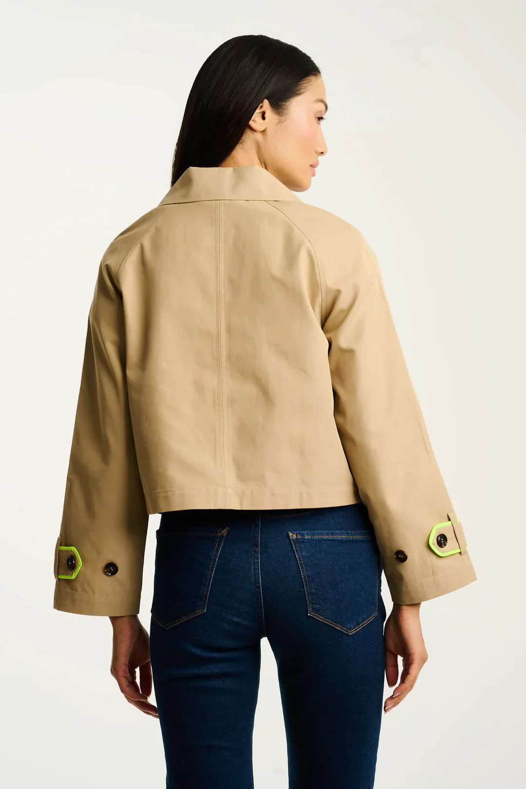 Lisa Todd In Trench Jacket - Image 3