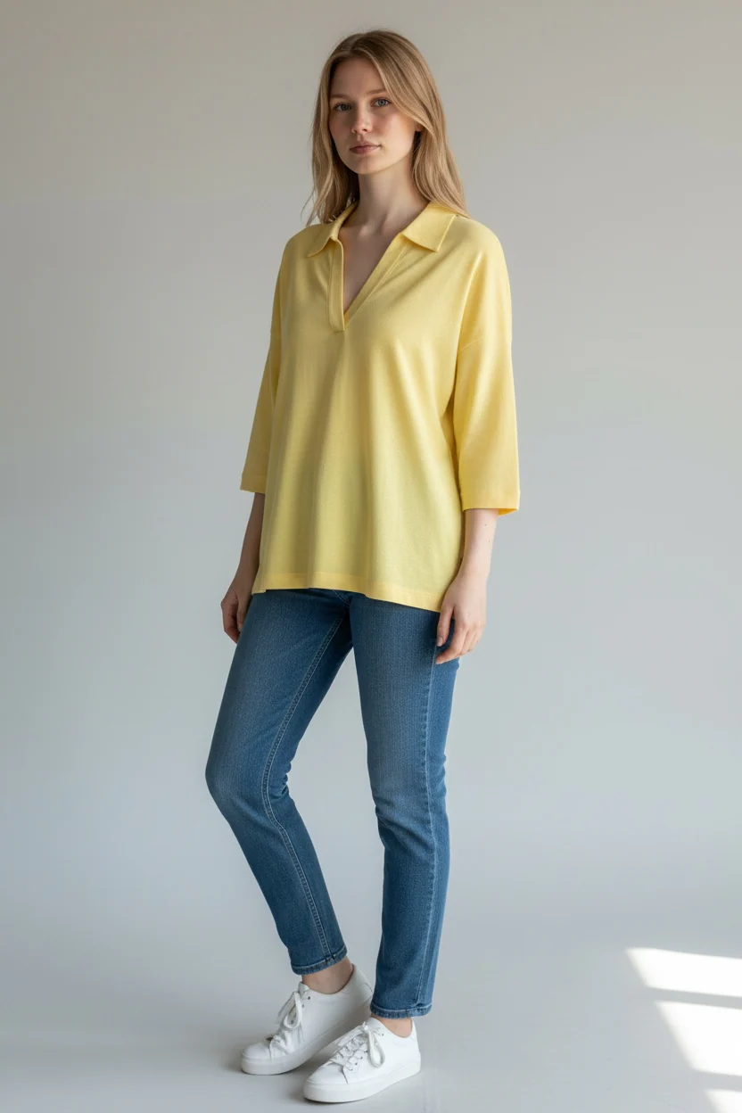 Lune Olly V-Neck Top - Image 3