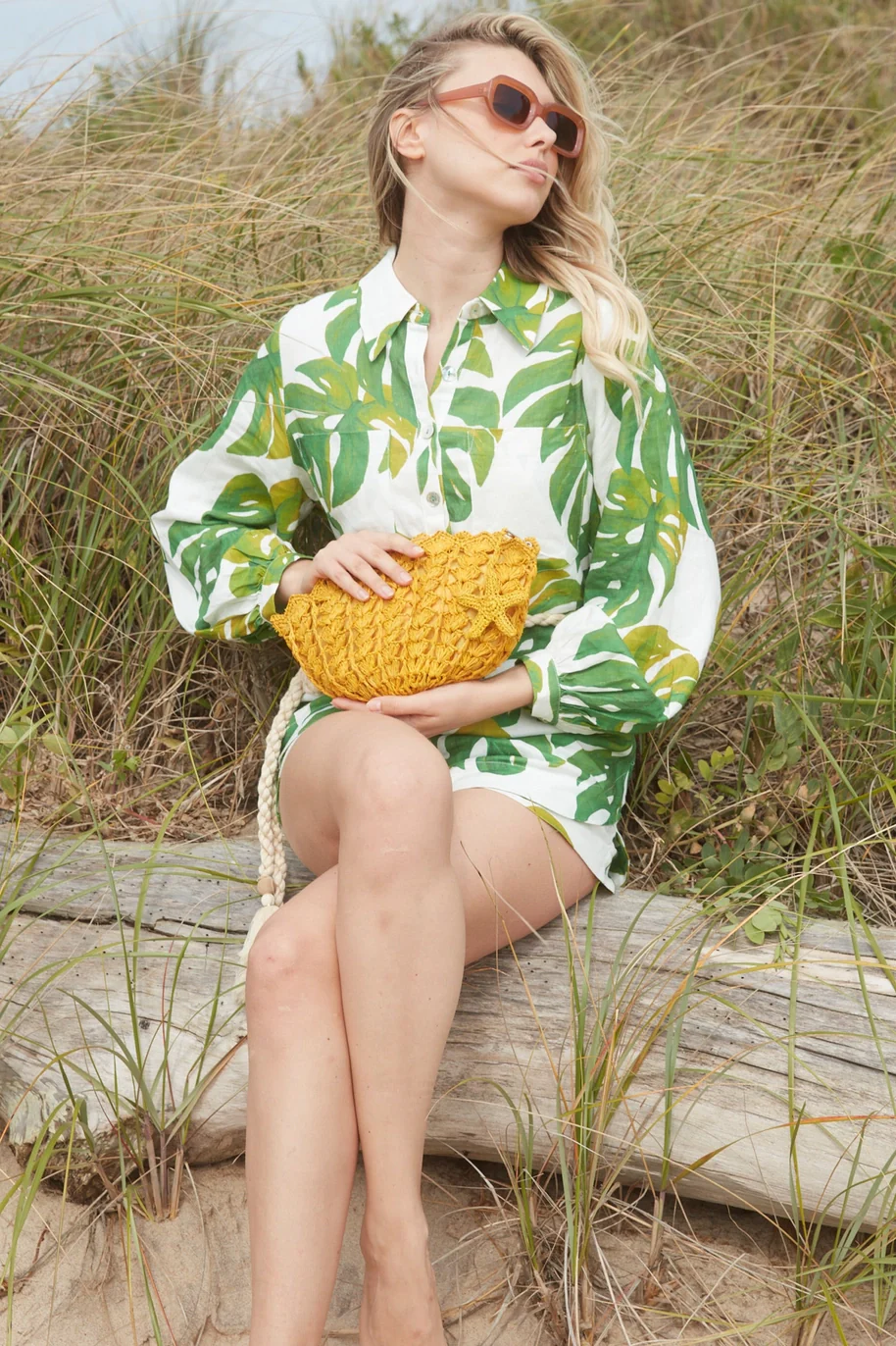 Mar Y Sol Shelley Clutch, Sunflower - Image 3