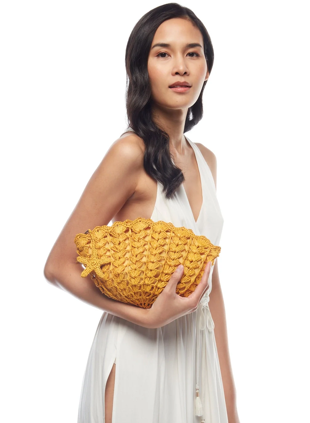Mar Y Sol Shelley Clutch, Sunflower - Image 4