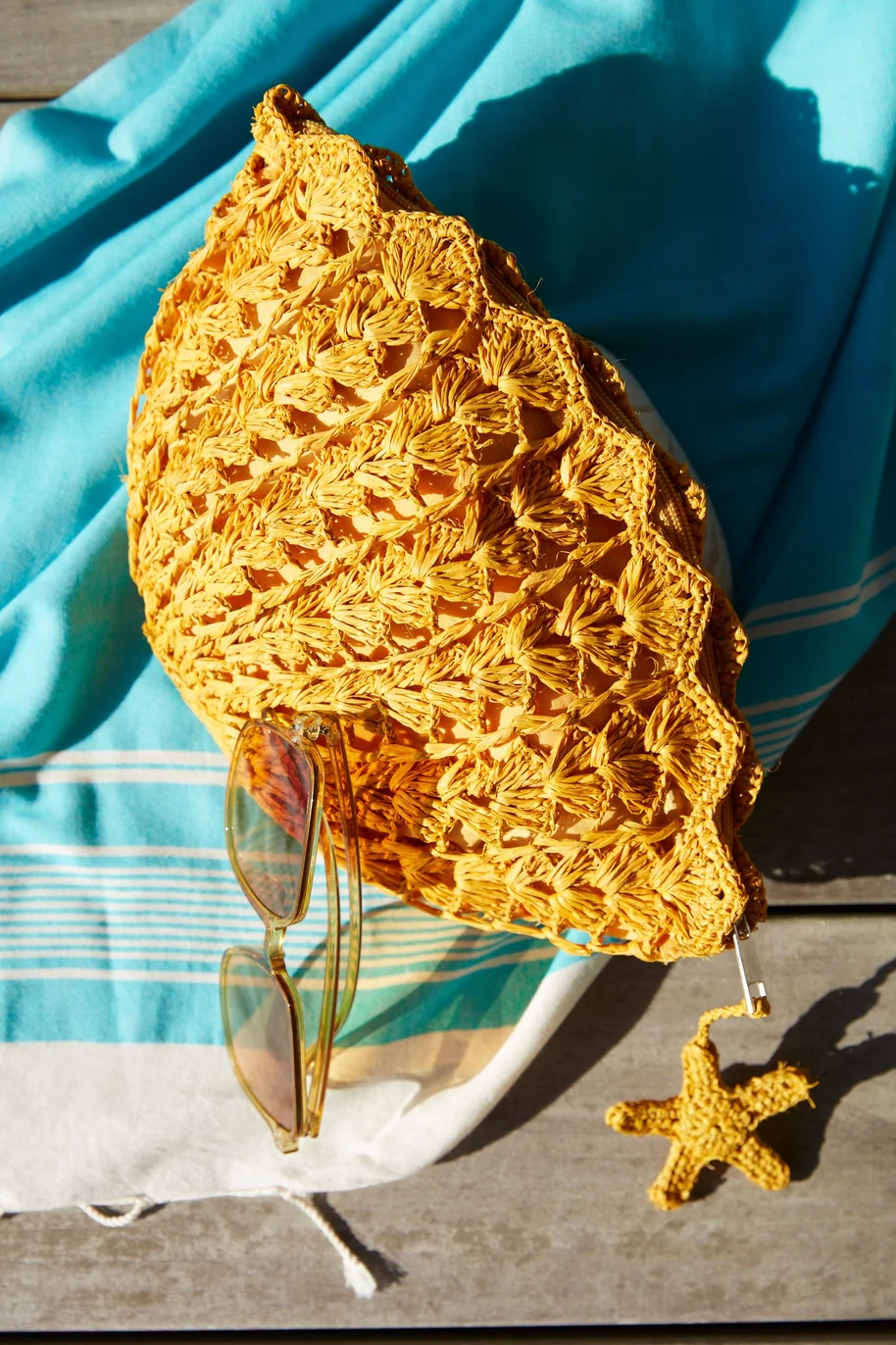 Mar Y Sol Shelley Clutch, Sunflower - Image 5