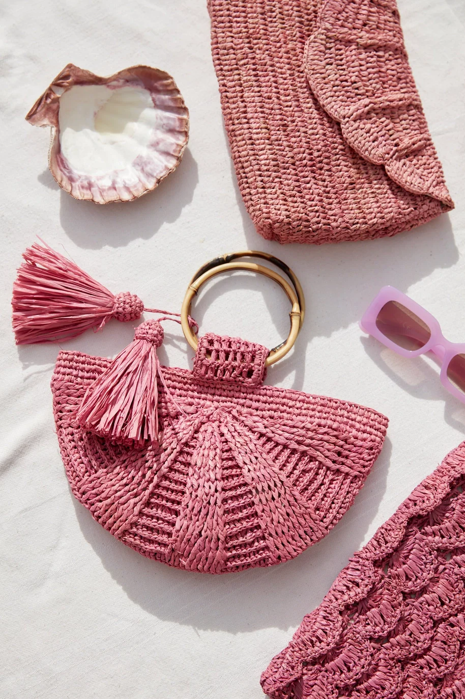 Mar Y Sol Zoe Wristlet, Pink - Image 3