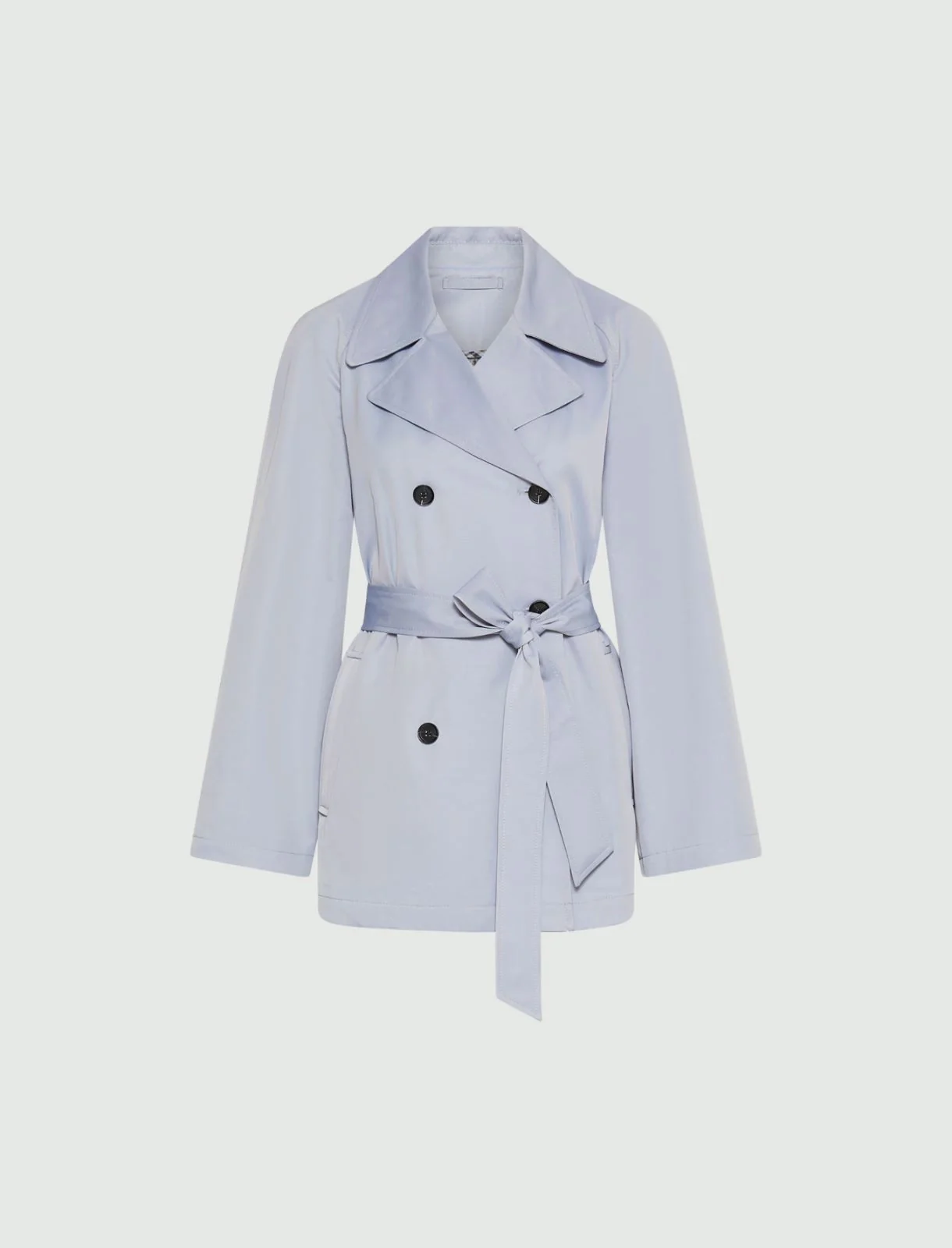Marella Umido Technical Cotton Trench Coat - Image 5