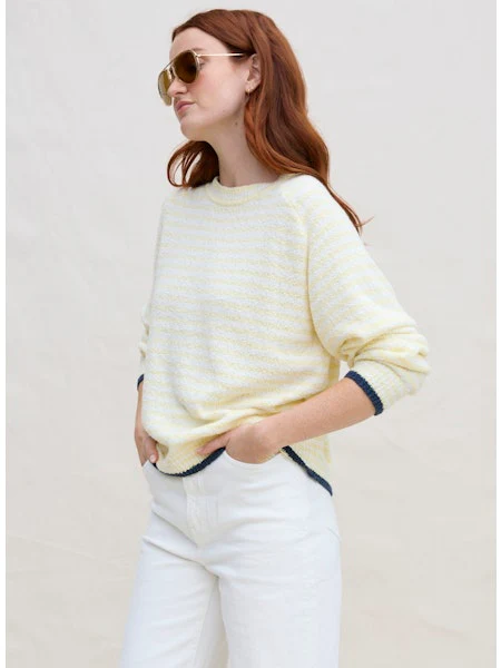 Margaret O'Leary Lola Stripe Pullover - Image 2