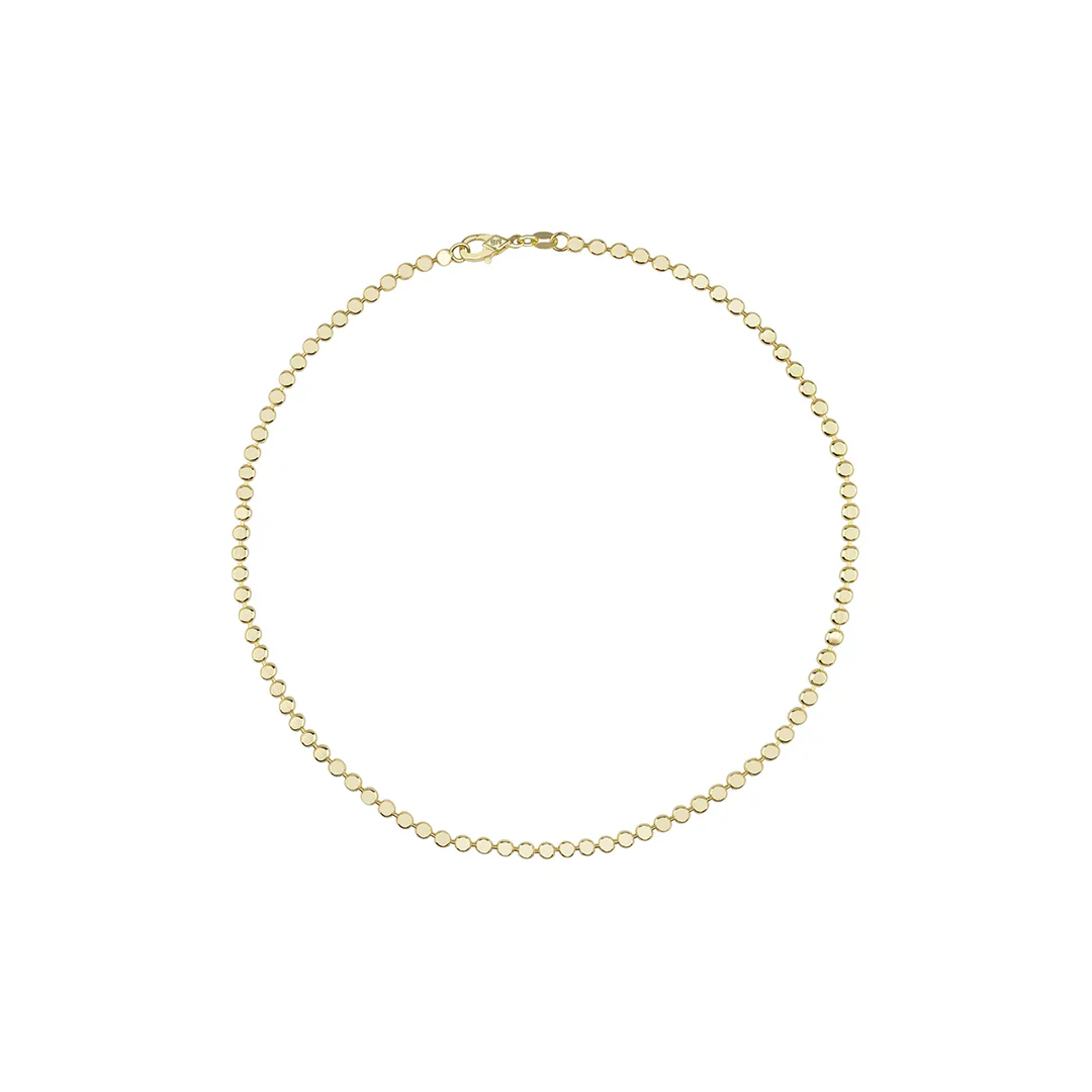 MB Styles Dot Chain, Gold,  Available in 4 Lengths - Image 2
