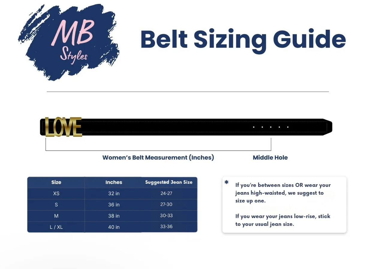 MB Styles Heart Belt, Gold Buckle, Leopard/Chocolate - Image 4