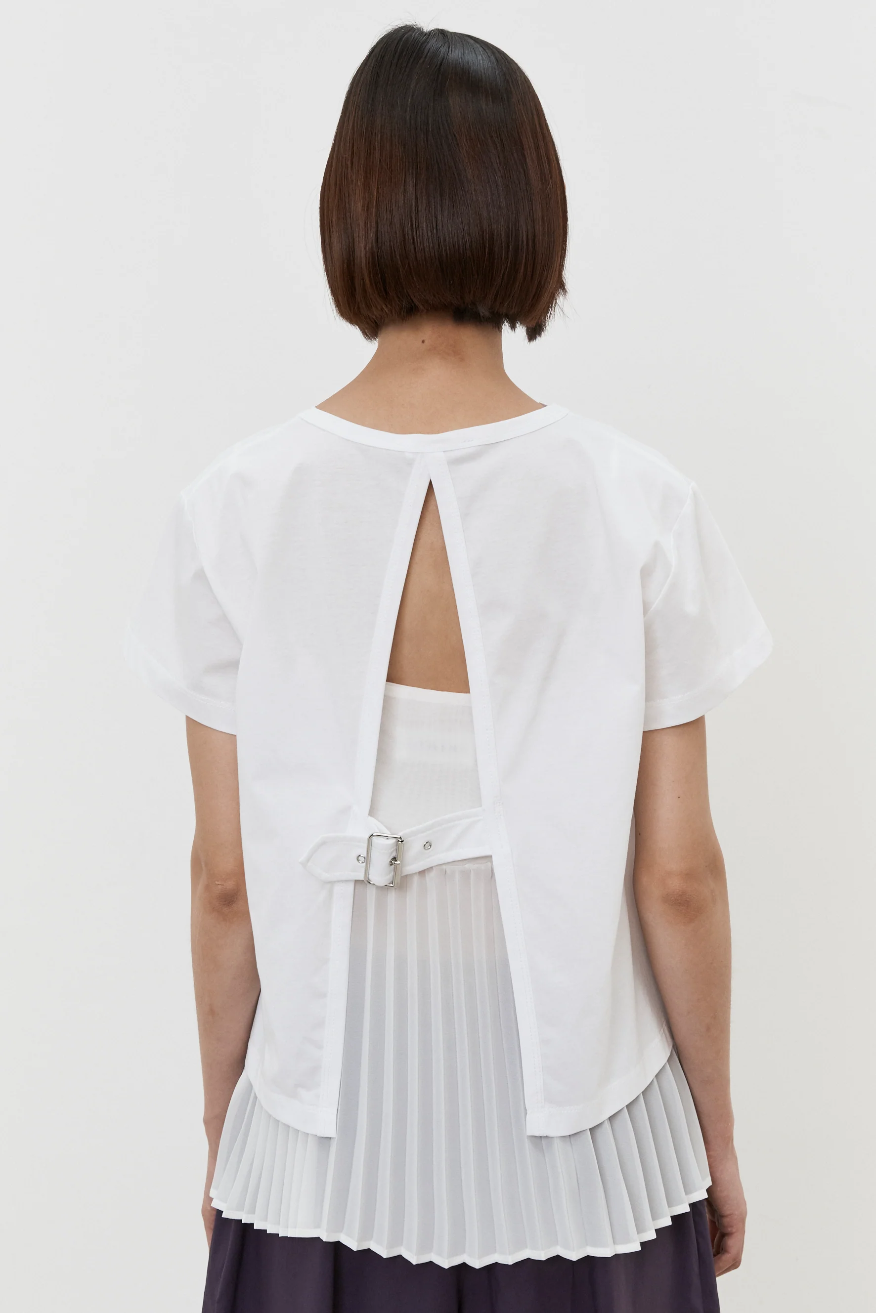 MEIMEIJ Open Back Tee Shirt - Final Sale - Image 3