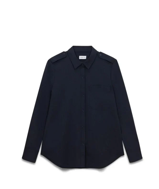 Phoebe Jon Harper Shirt with Epaulettes - Final Sale - Image 4