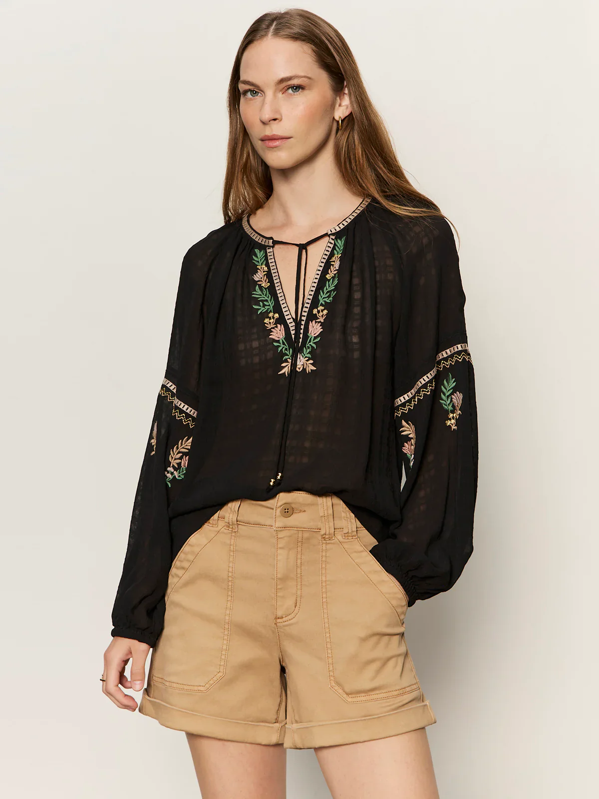 Sanctuary Raye Embroidered Blouse - Image 4