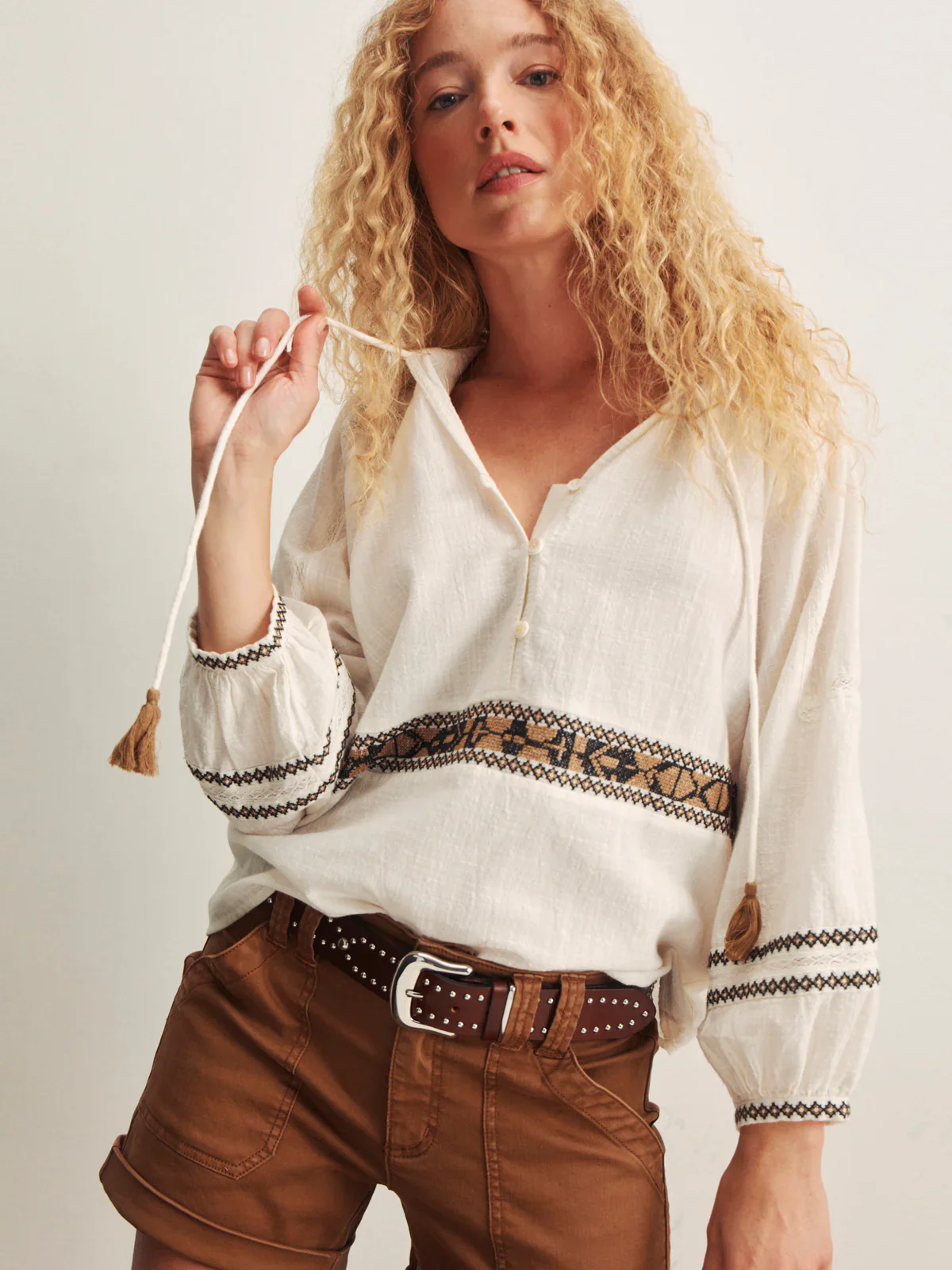 Sanctuary Retreat Embroidered Blouse - Image 6