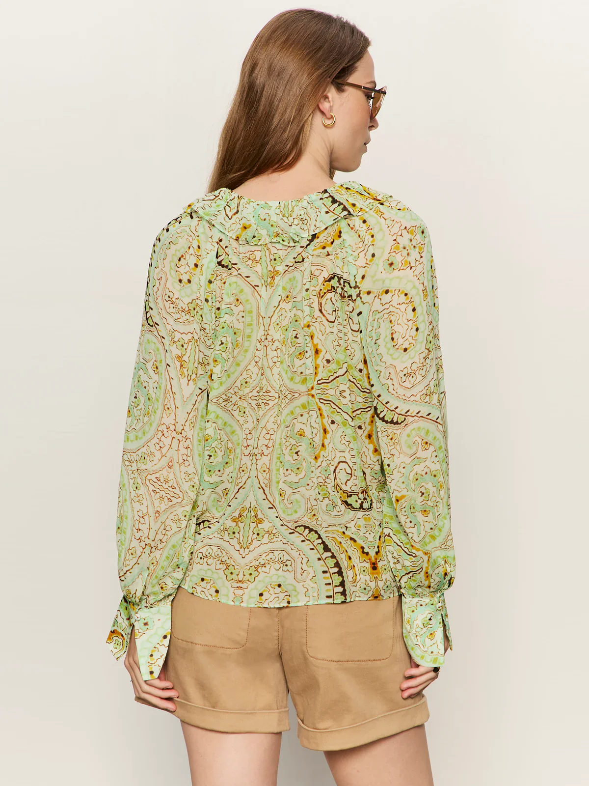Sanctuary Sheer Elegance Volume Blouse - Image 3
