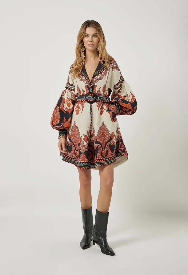 Scarlett Poppies Florista Short Dress - Image 2