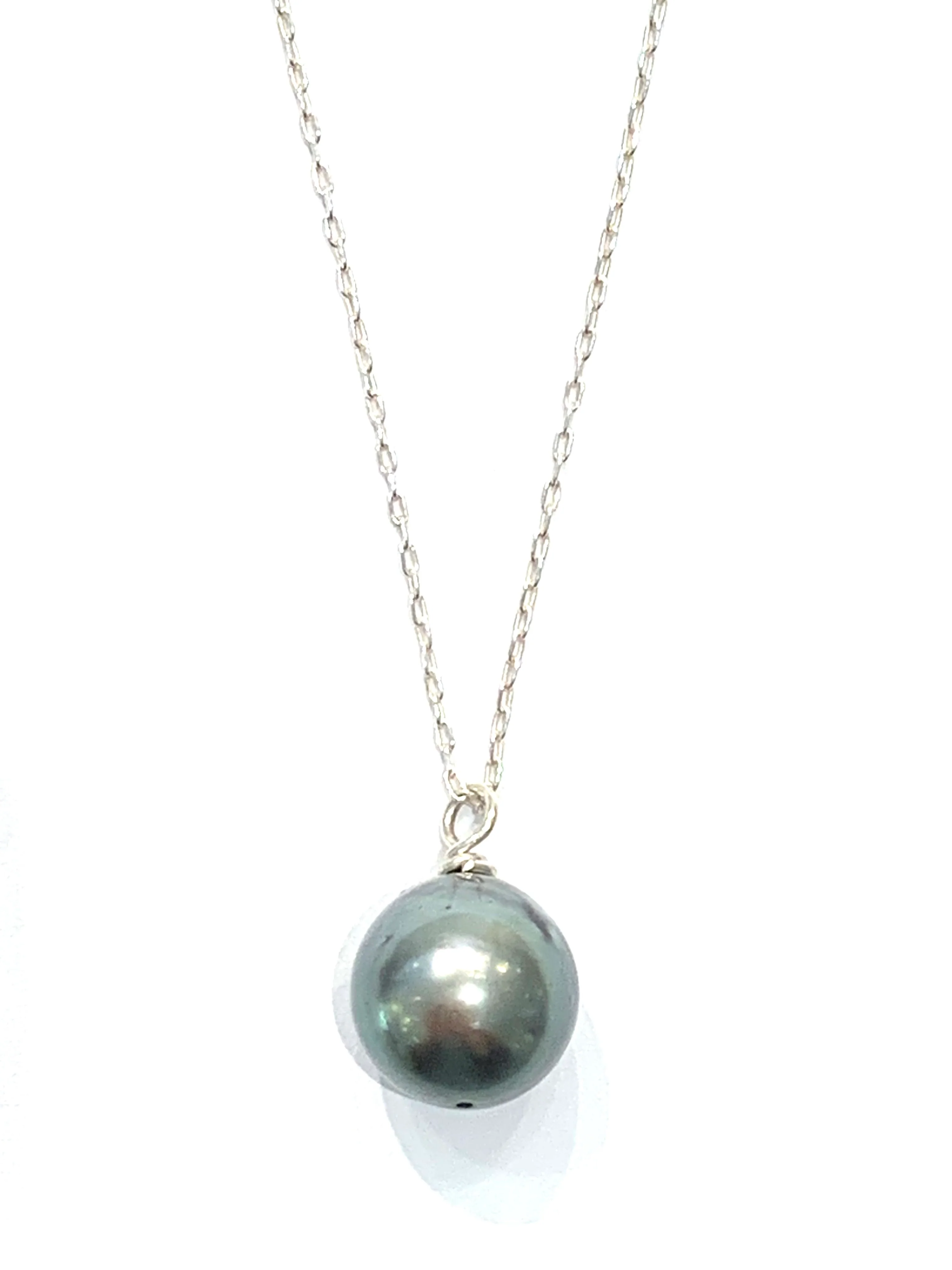 Sconset Flair Studio Tahitian Pearl Pendant Necklace - Image 3