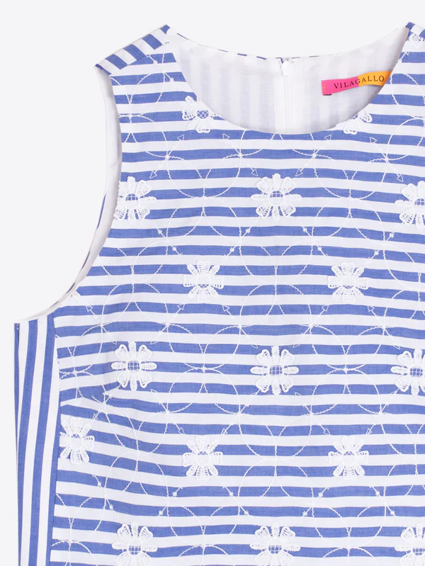 Vilagallo Anita Stripe Top - Image 2