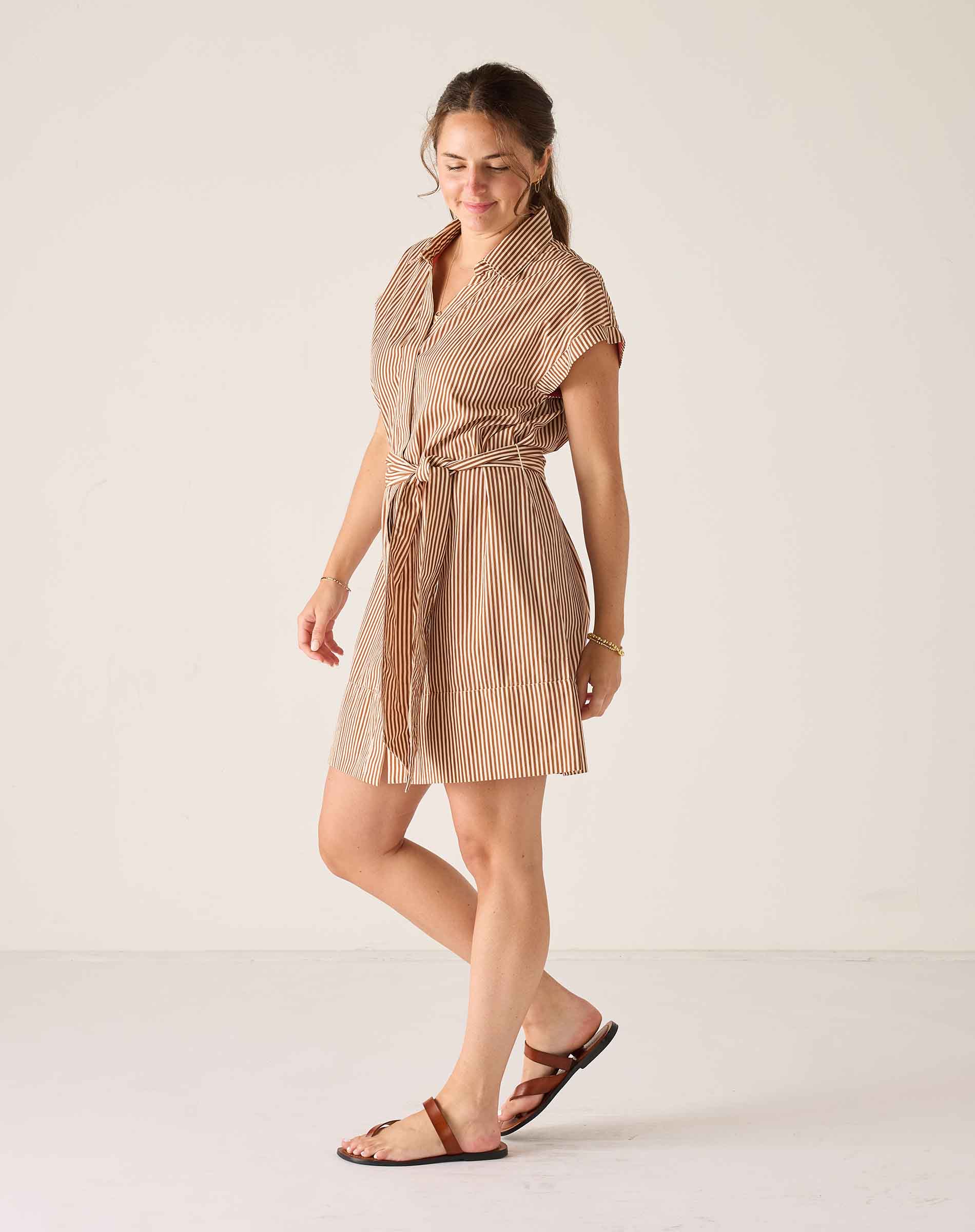 Voyageur by Mersea Sailor Button Down Shirt Dress - Image 5