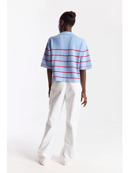 WISPR Stripe Button Up Polo - Image 3